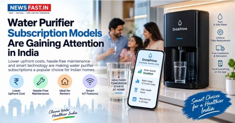 Water Purifier Subscription in India – Why It’s Growing